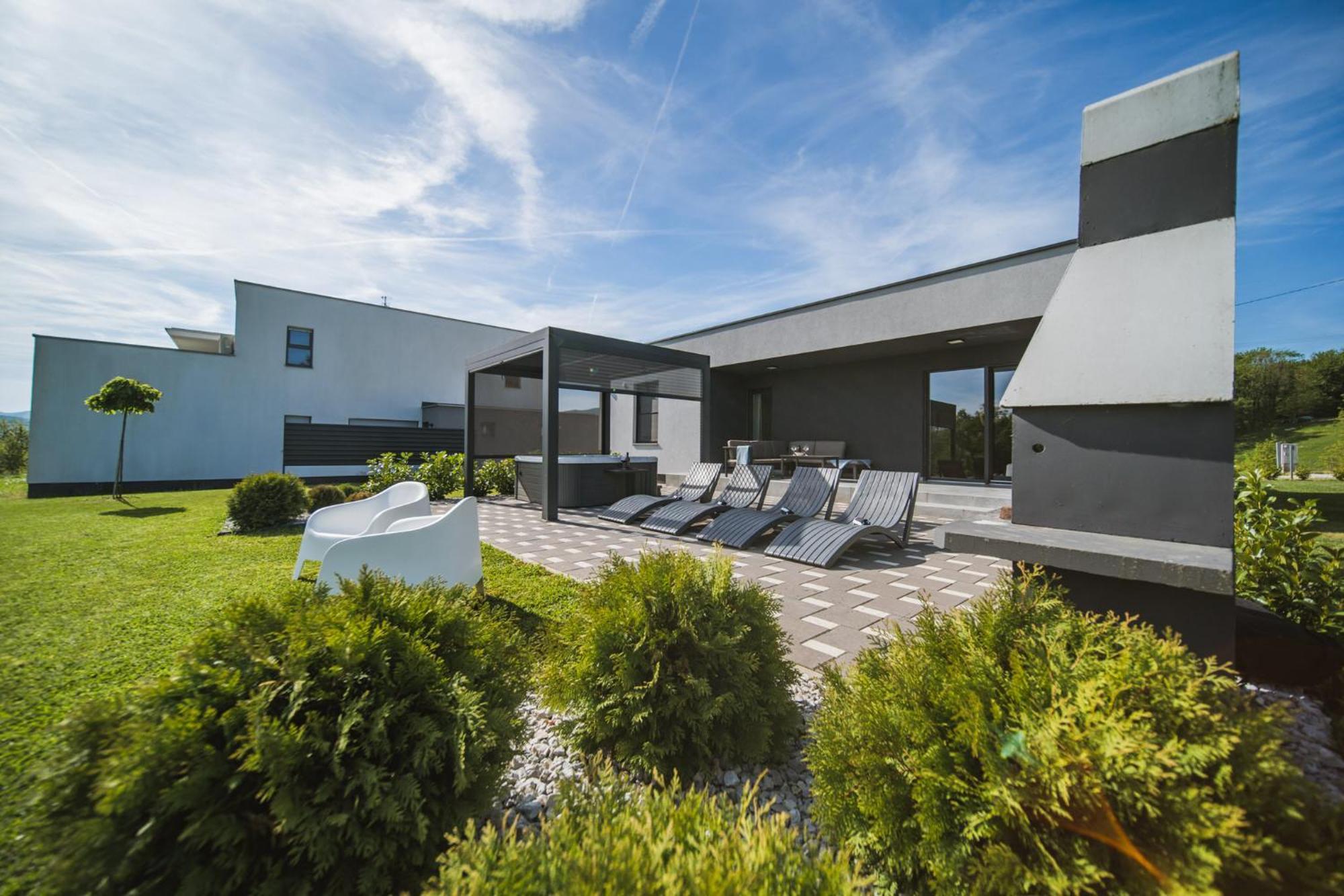 K Relax Place, Varazdinske Toplice, Modern Home With Sauna, Jacuzzi, Wifi Exterior photo