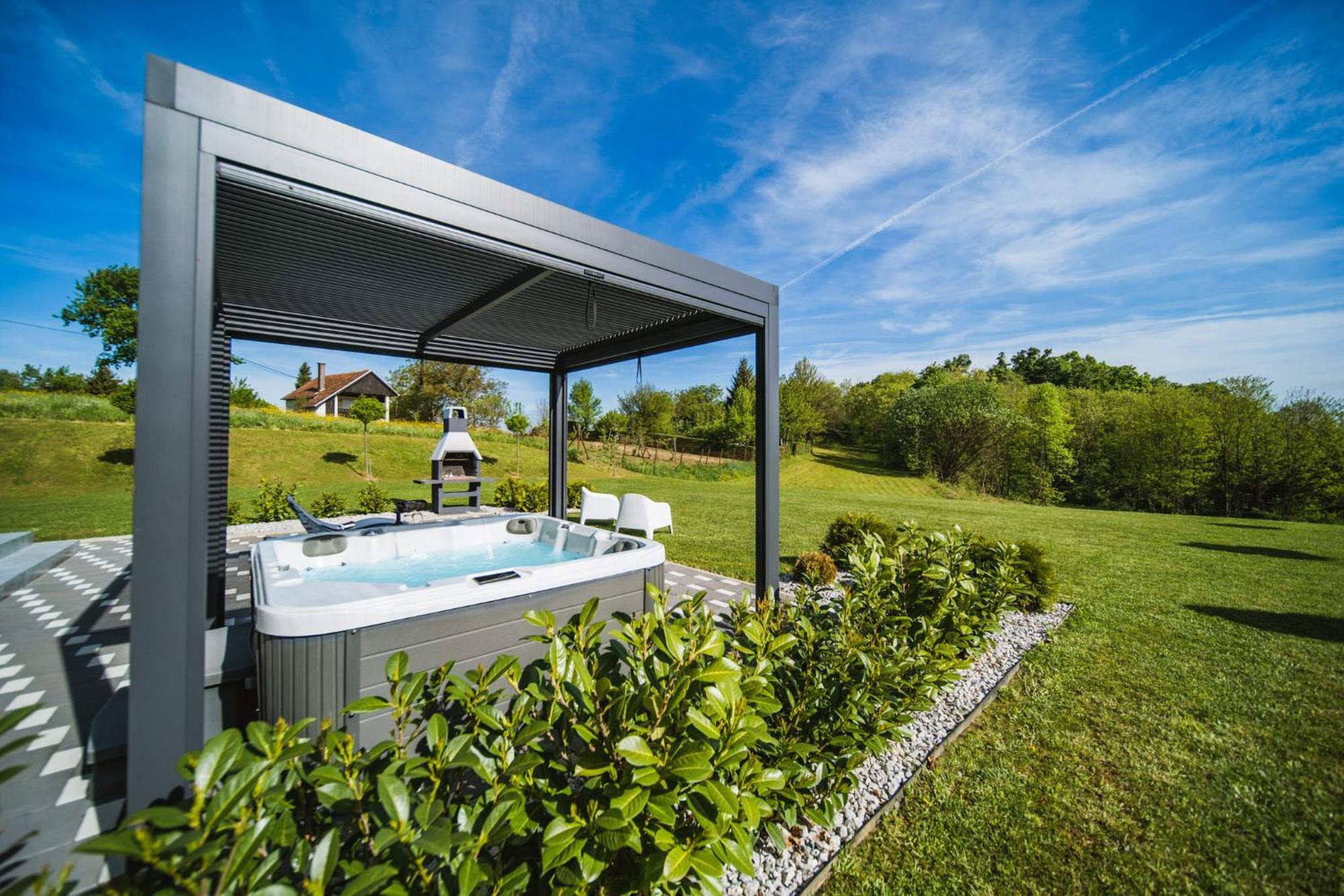 K Relax Place, Varazdinske Toplice, Modern Home With Sauna, Jacuzzi, Wifi Exterior photo