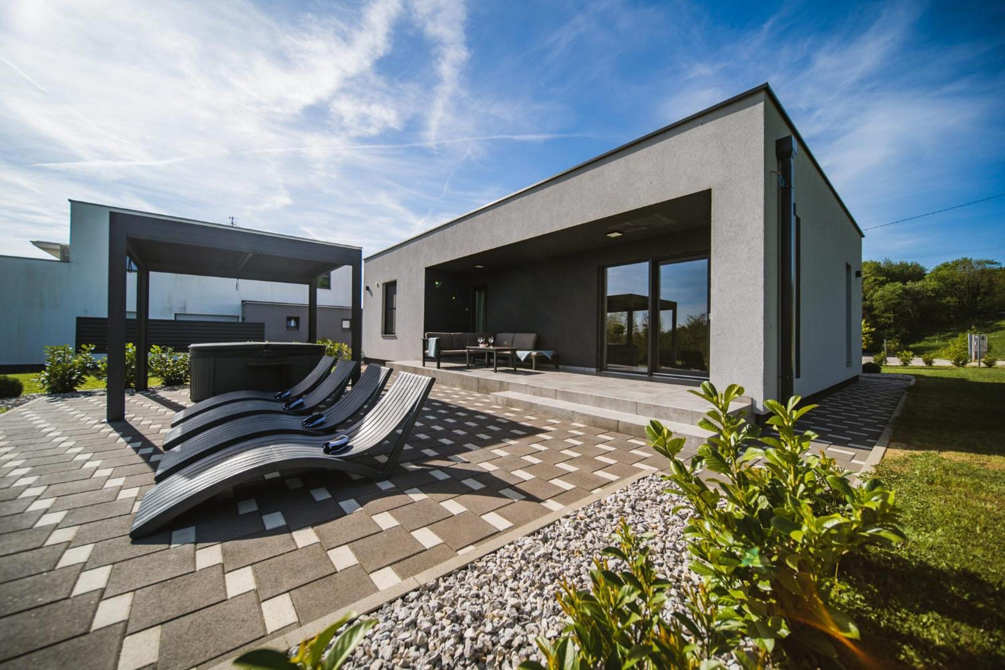 K Relax Place, Varazdinske Toplice, Modern Home With Sauna, Jacuzzi, Wifi Exterior photo